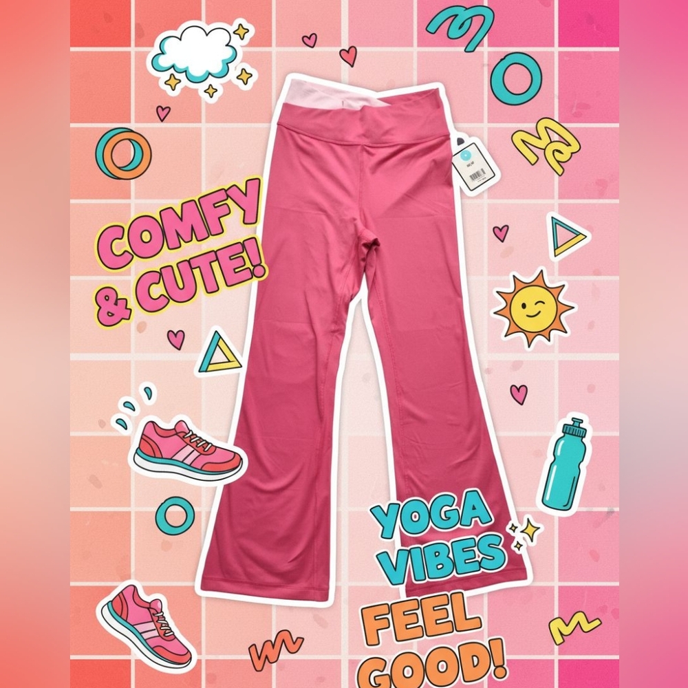 Athletic Works Pink Yoga Pants